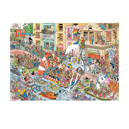 Jumbo Spiele Puzzle - Jan van Haasteren: Celebrate Pride! 1000 Teile