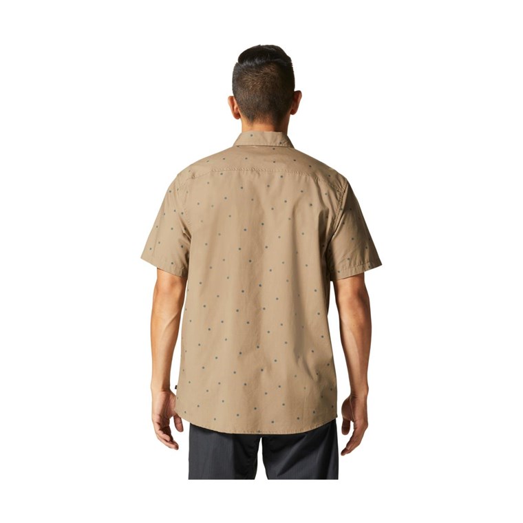 Mountain Hardwear Big Cottonwood SS Shirt Men Trail Dust Micro Sun Dot Print