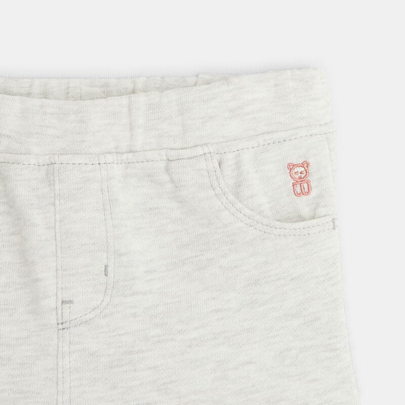 Short molleton (lot de 2) rose bébé fille Rose