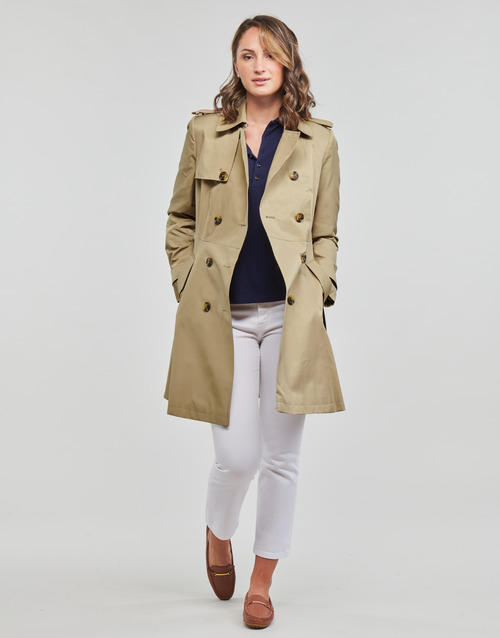 Lauren Ralph Lauren - CTTN DB TNCH LINED COAT Beige