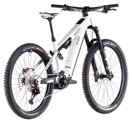 VTT Électrique Tout-Suspendu Cube Stereo Hybrid One77 HPC SLX 800 Shimano Deore XT 12V 800 Wh 29''/27.5'' Beige Desert Stone Vert 2025