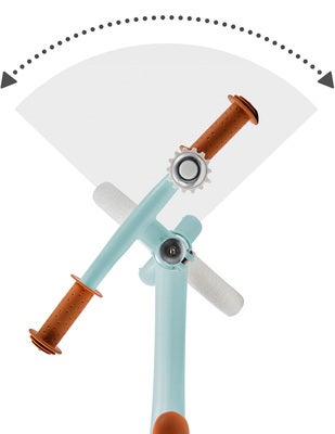 Kinderkraft FLY PLUS Balansesykkel, Blå
