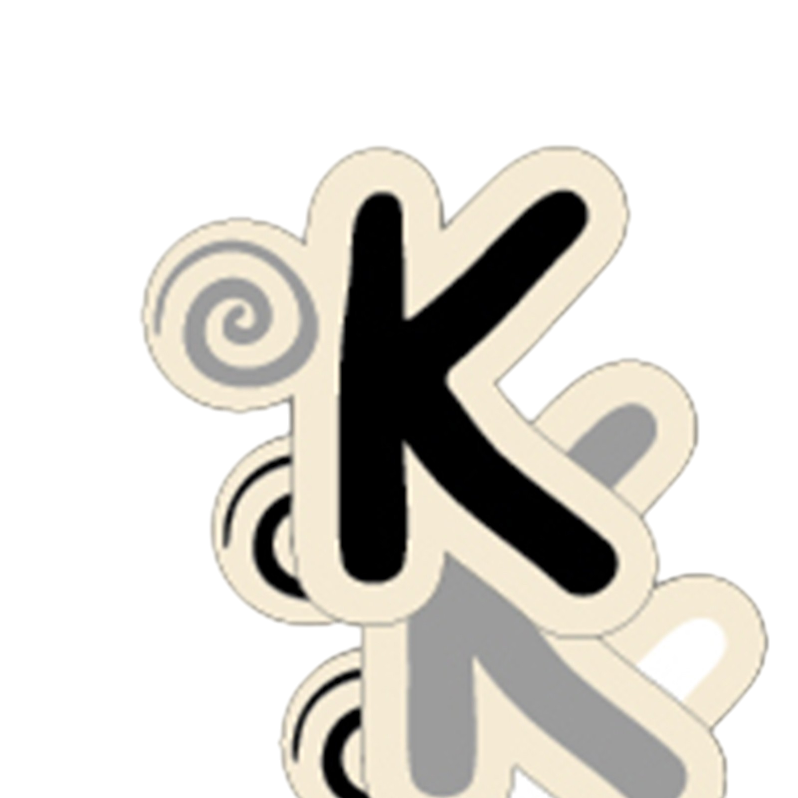 Buchstaben klein K