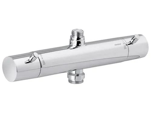 Damixa Thermixa 100 kar/brus - termostatbatteri cc150mm t/kar/br. Forkromet