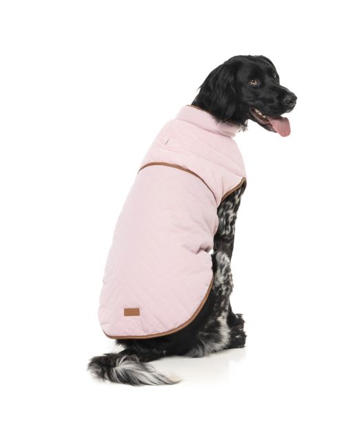 Fuzzyard Ivanhoe Jacket Roze - Hondenkleding