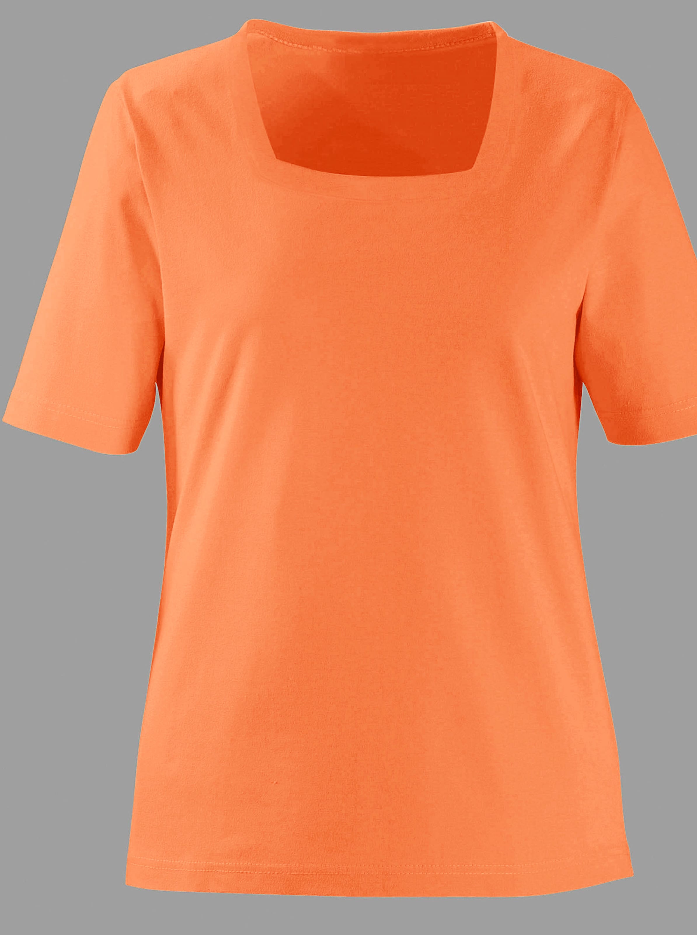 Kurzarmshirt in orange