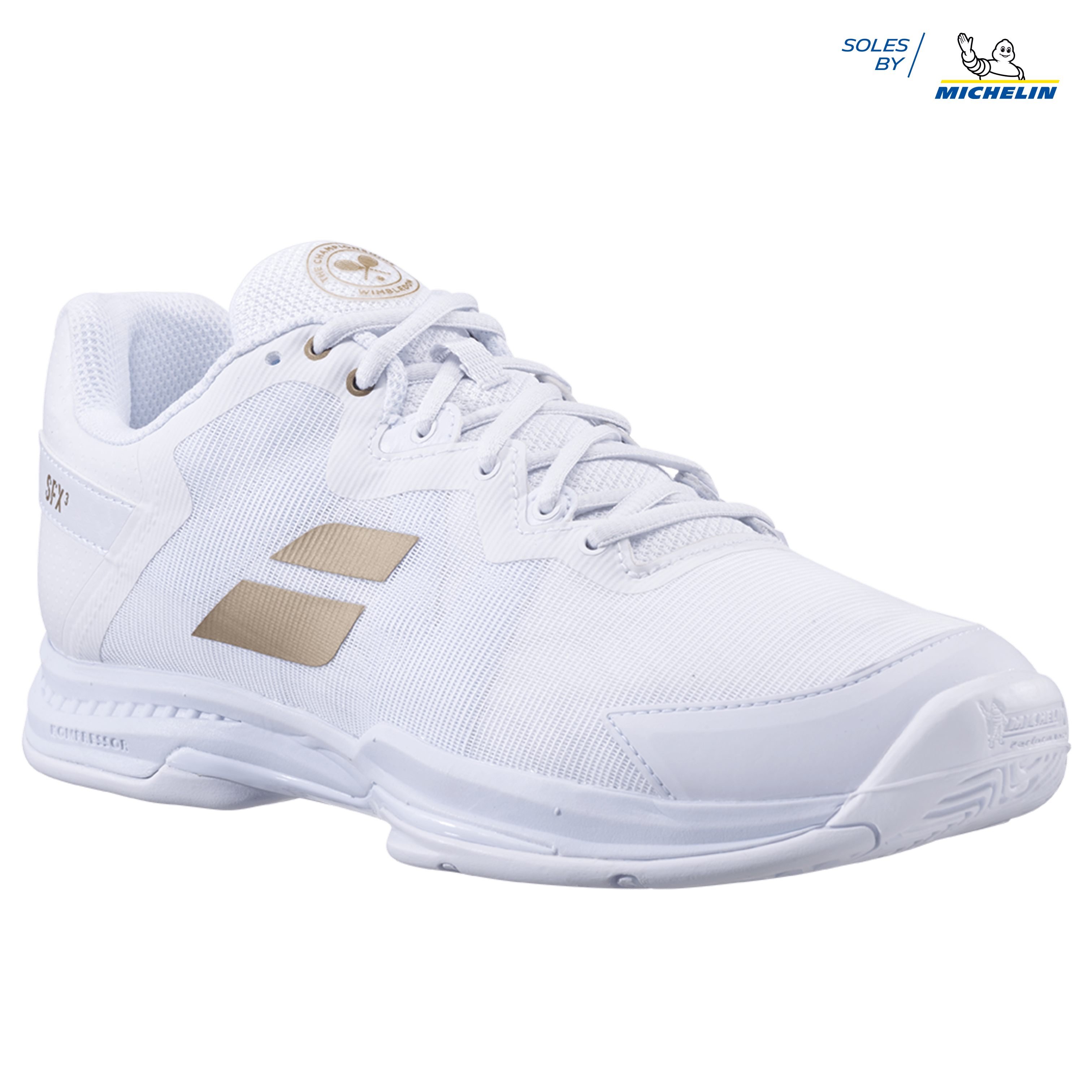 SFX 3 All Court Wimbledon Men Weiß/Gold