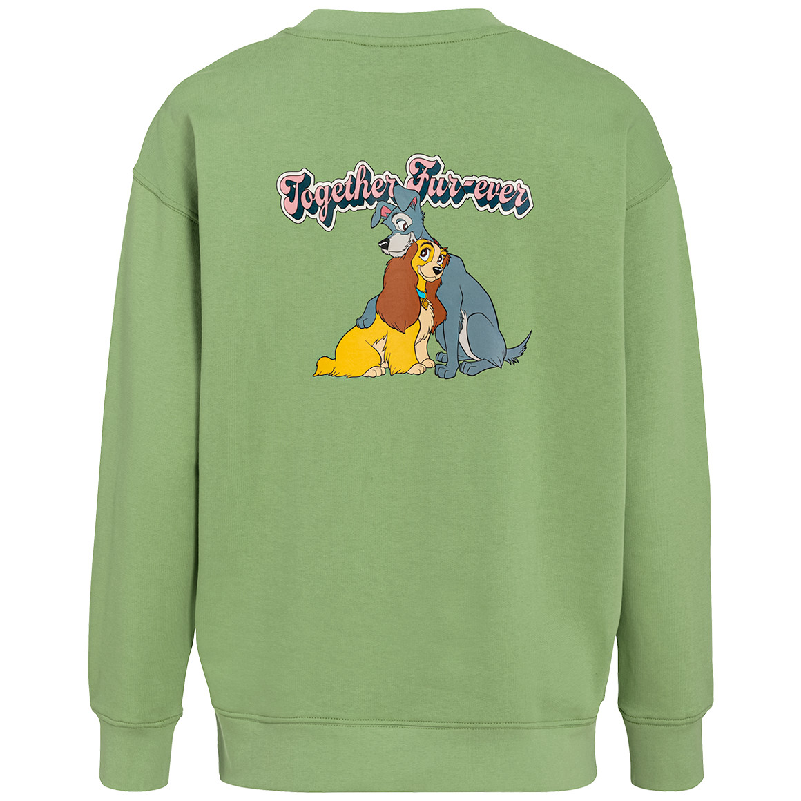 Gina Benotti Disney Classics Sweatshirt mit großem Motiv grün
