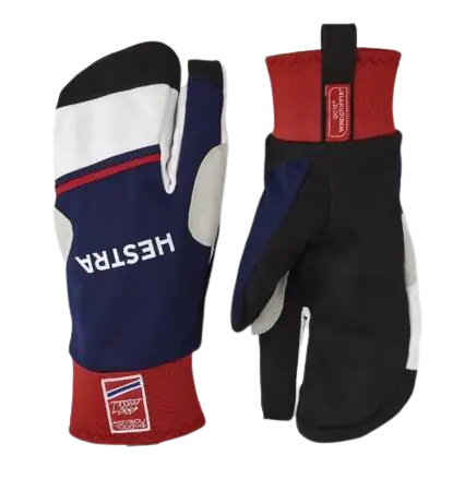 Hestra Windstopper Race Tracker 3 Finger Langrendshandsker