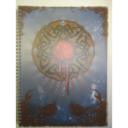 ONLINE Campus Collegeblock A4 kariert Bloody Rose / Werwolf