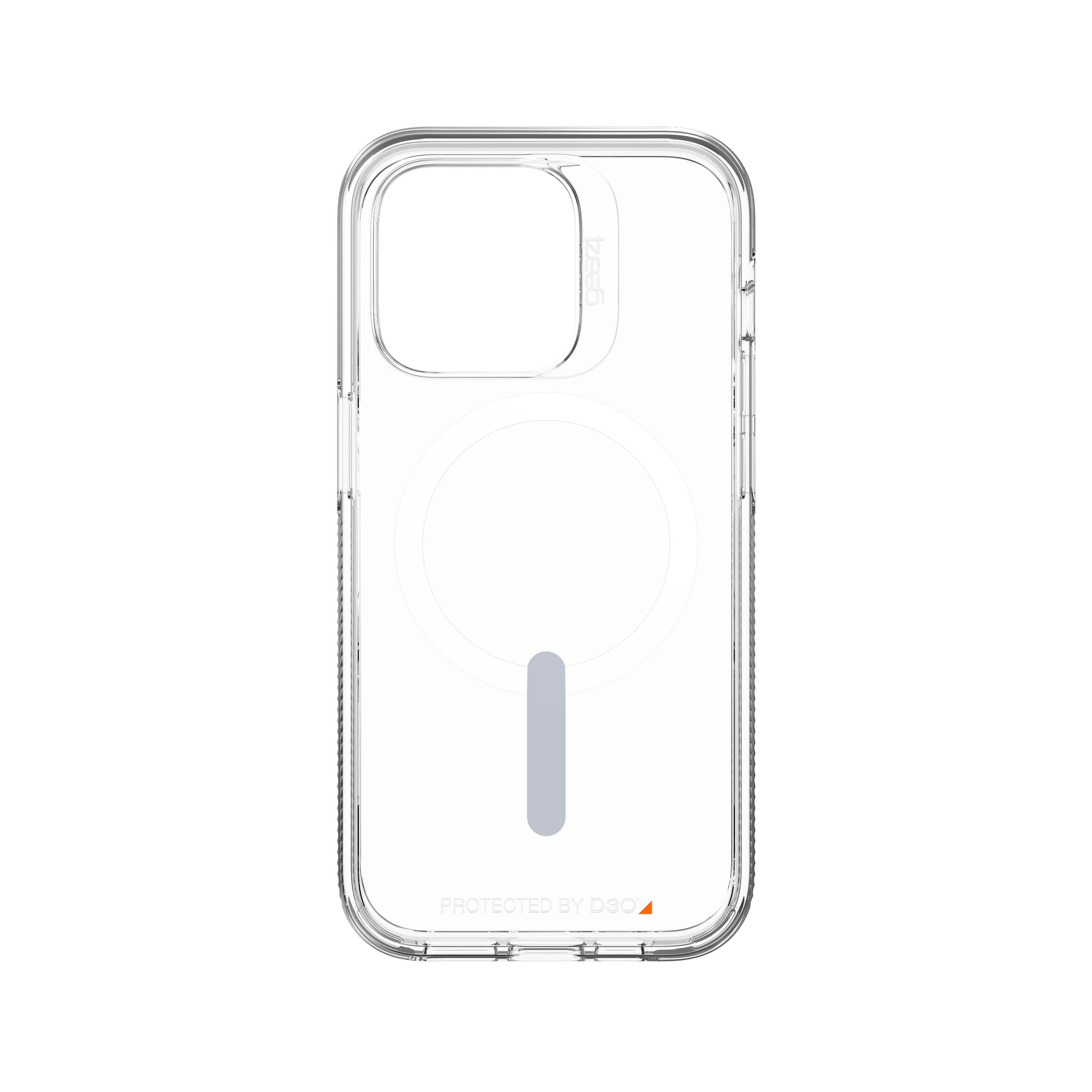 iPhone 14 Pro Antibakterielle MagSafe Schutzhülle Crystal Palace Snap D3O aus Recycelten Materialien (702010017) - Transparent