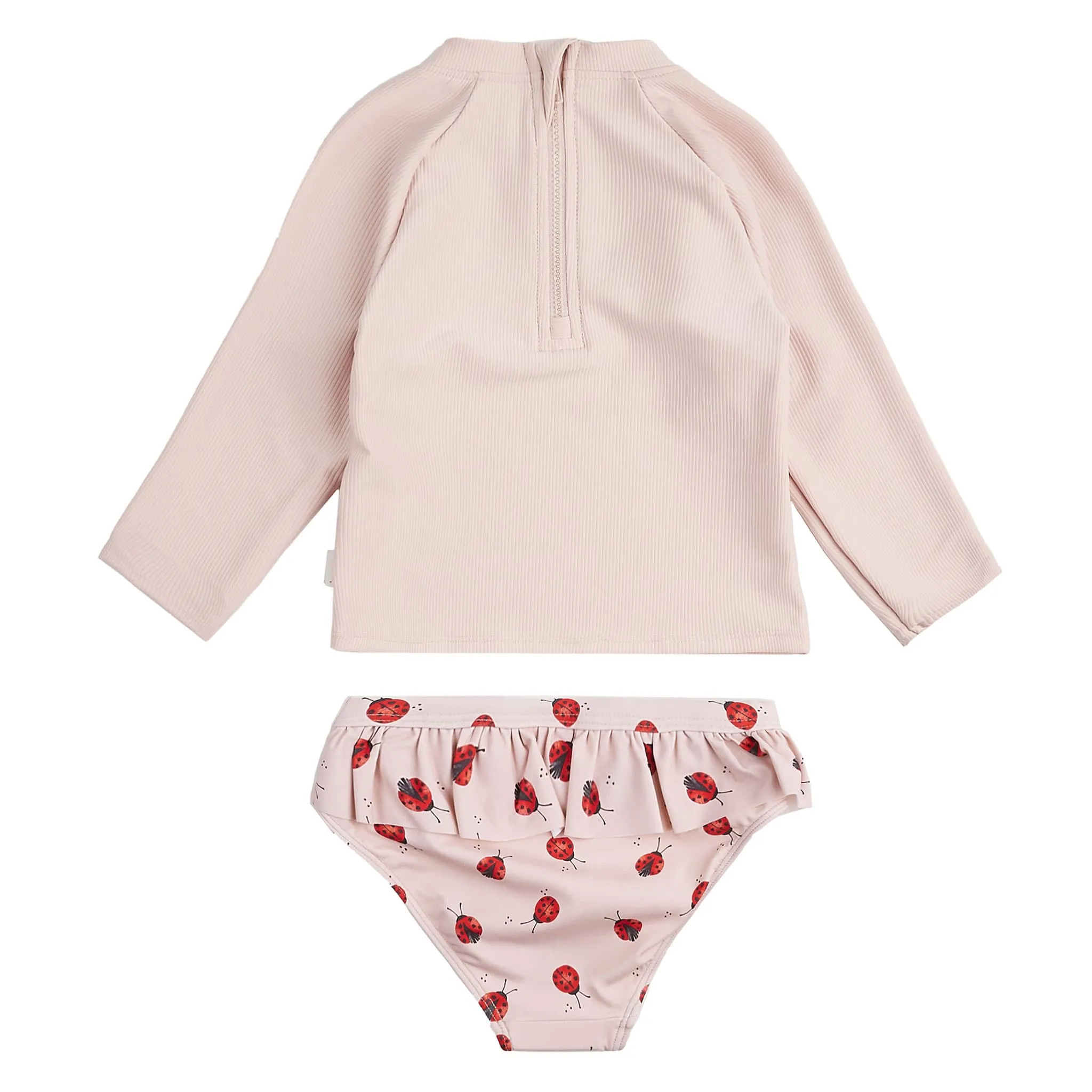Petit Lem Maillot UV Manches Longues 2 Pièces Côtelé 2-5ans