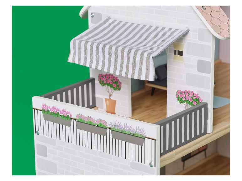 Houten poppenhuis