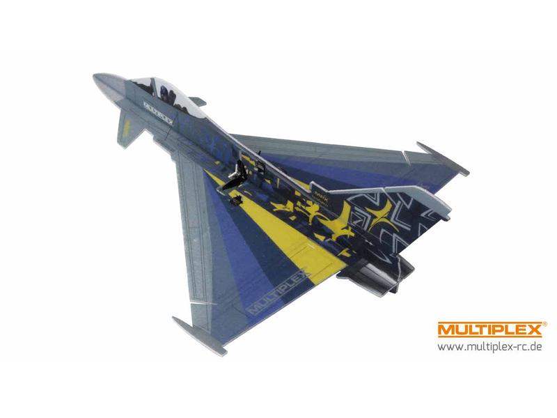 Multiplex Eurofighter Indoor Edition Bausatz Indoor Shockflyer Jet Baukasten