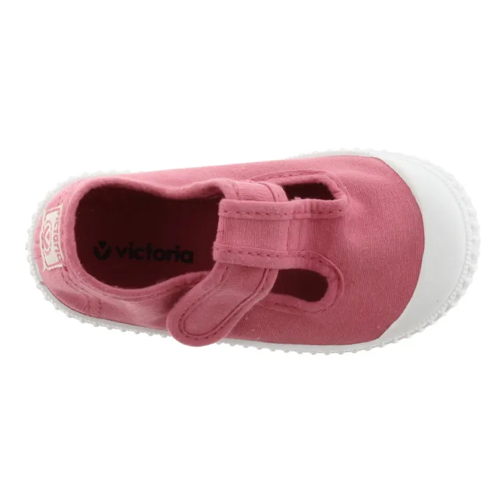 Victoria Baskets Scratchs Sandalia Tira Lona | Rose