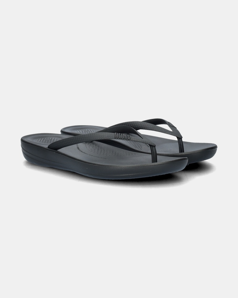 Fitflop Iqushion Ergonomic Slippers  - zwart