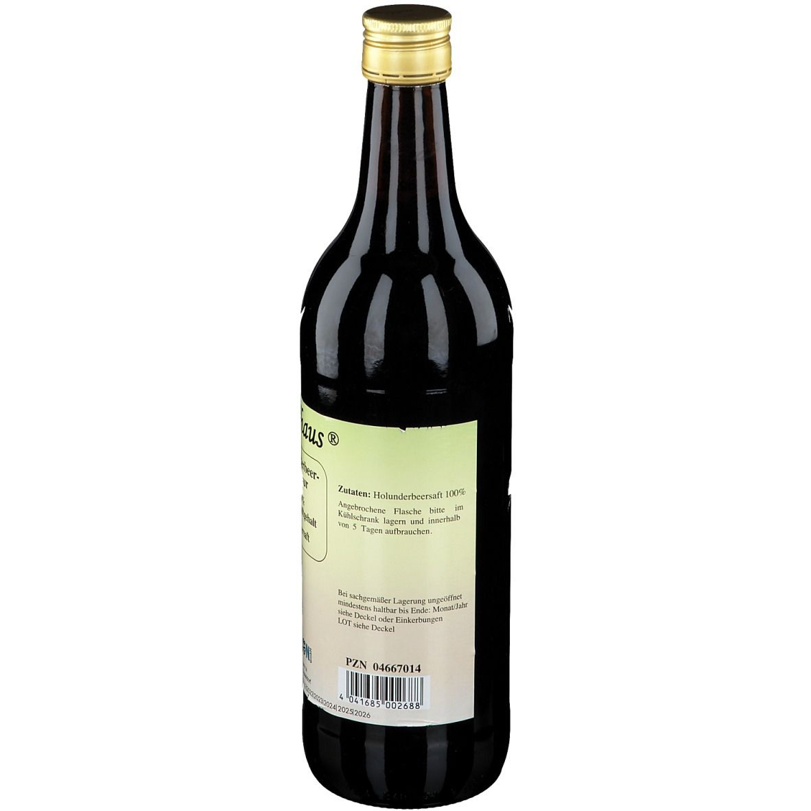 Vitalhaus® Holunderbeer-Saft pur