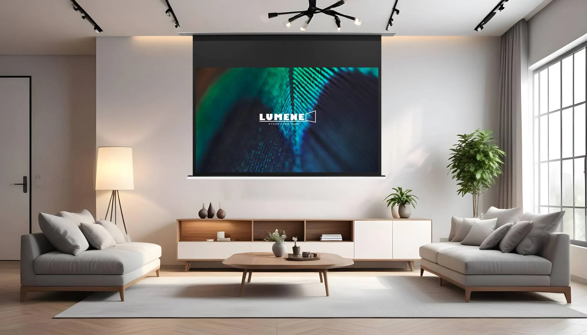 Lumene Show Place Extra Bright LT 270C (16:9) Écrans de projection électriques