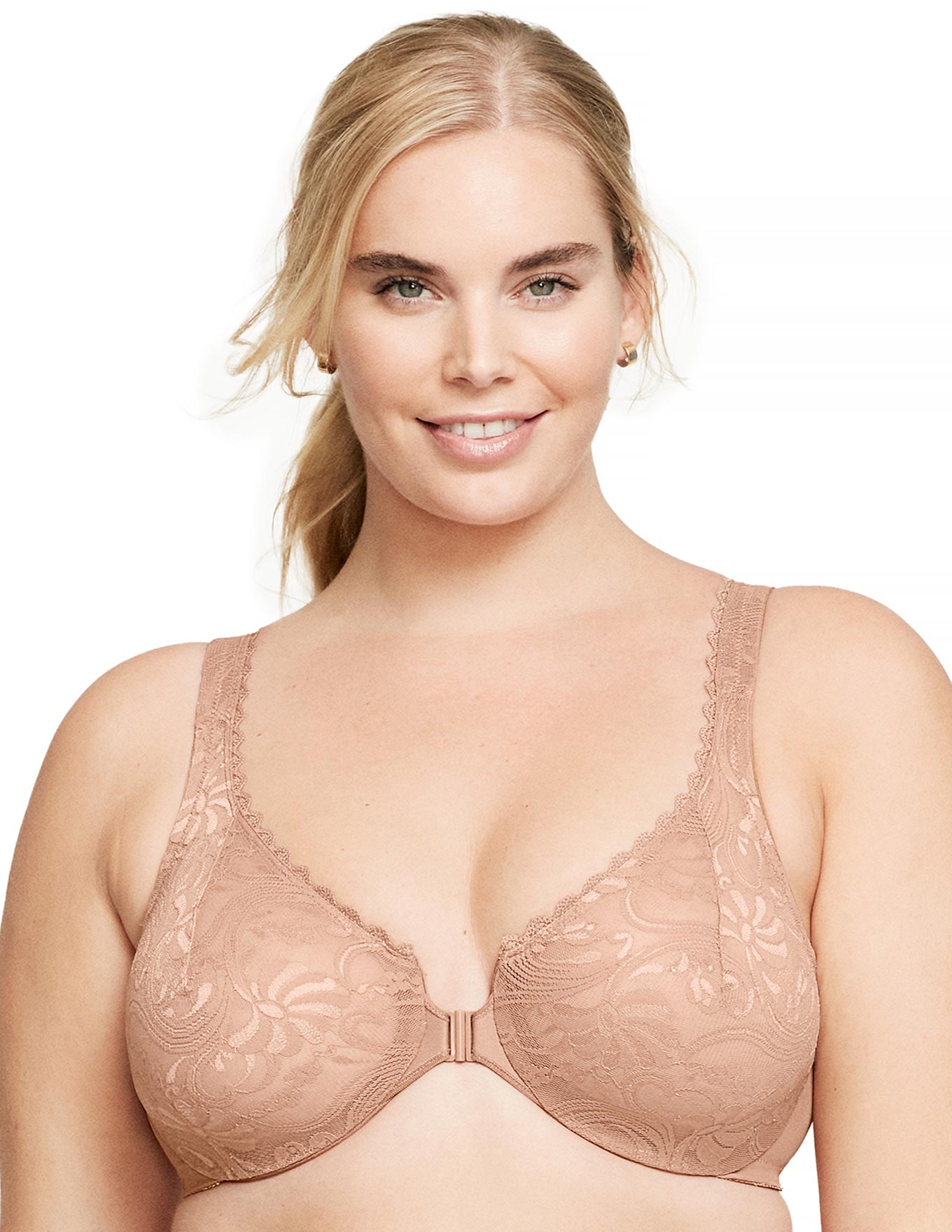 Soutien-gorge agrafé devant
