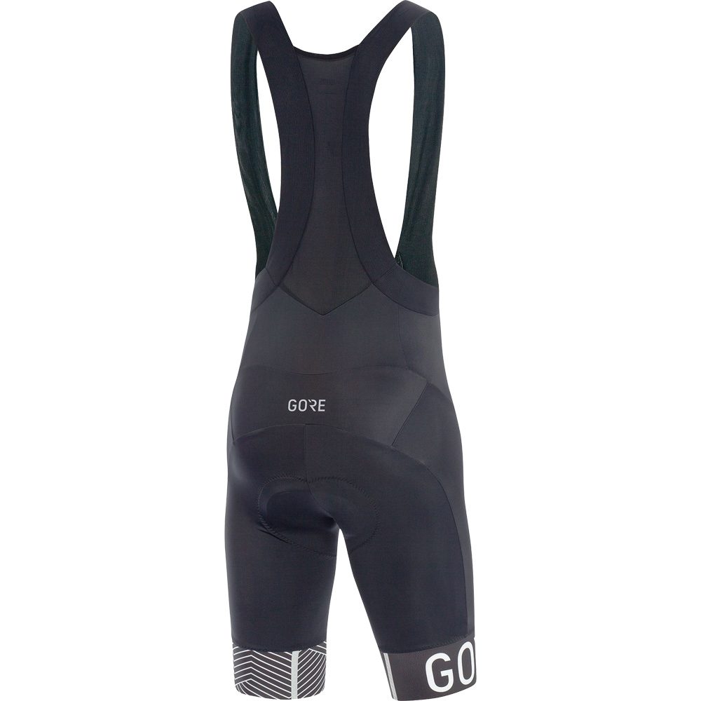 GOREWEAR C5 Opti Bib Shorts+ Herren black white