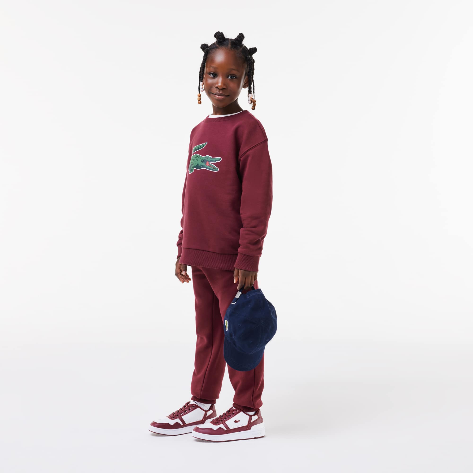 Sneakers T-Clip enfant en synthétique Sneakers - Blanc - Lacoste - Enfant