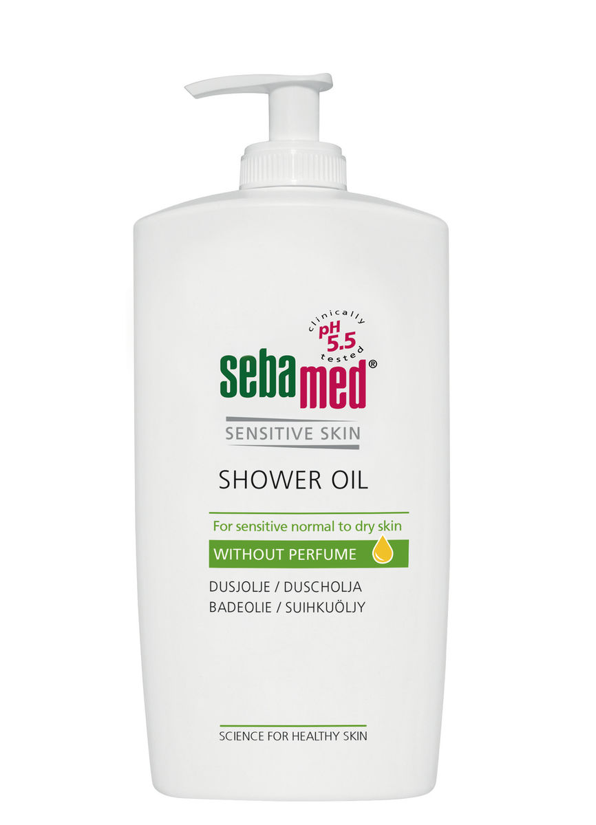 Sebamed Shower Oil uten parfyme 500 ml