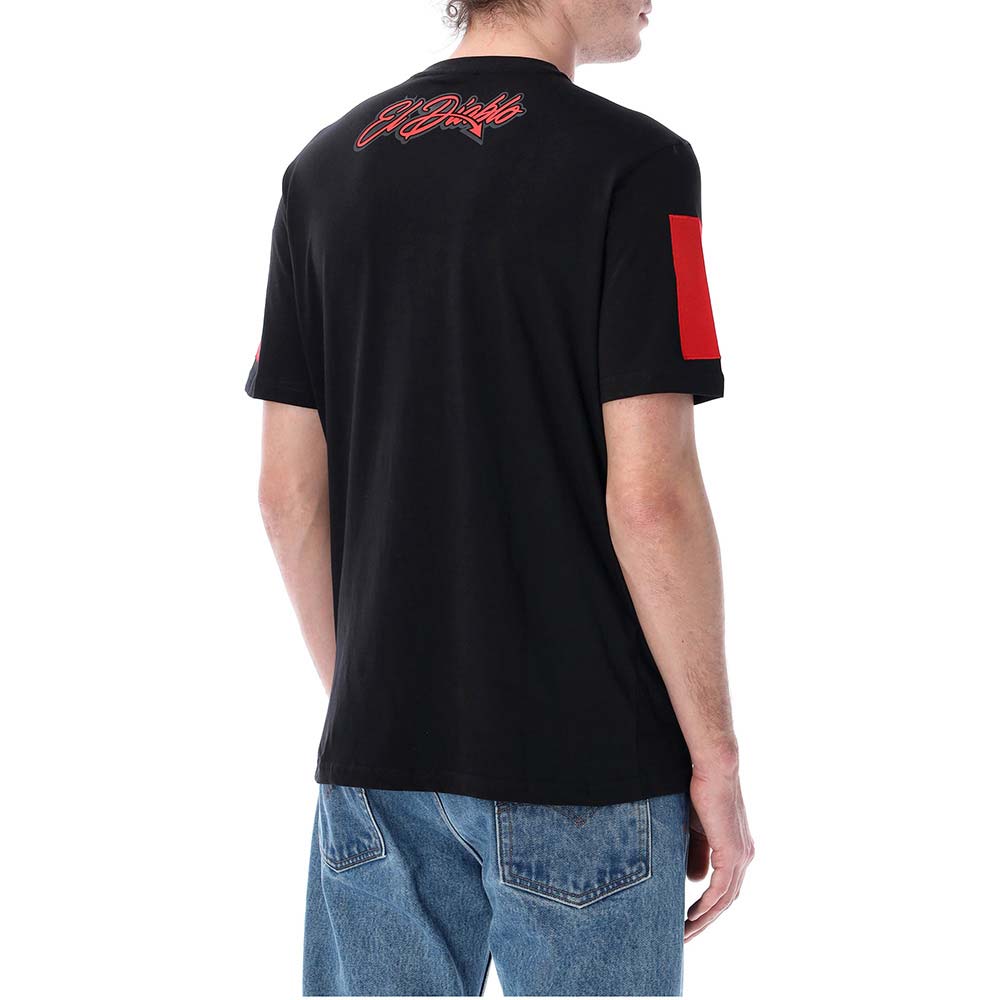 Fabio Quartararo - T-shirt 20 Outline Noir / Rouge
