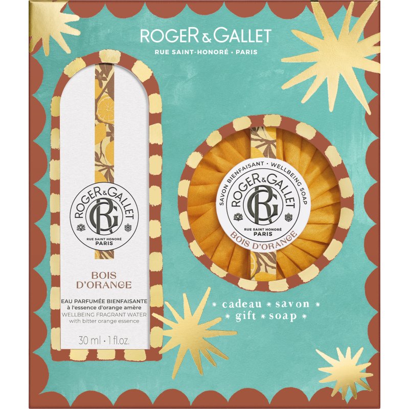 Roger & Gallet  Set Noël Bois Orange 30 ml + Savon 100g