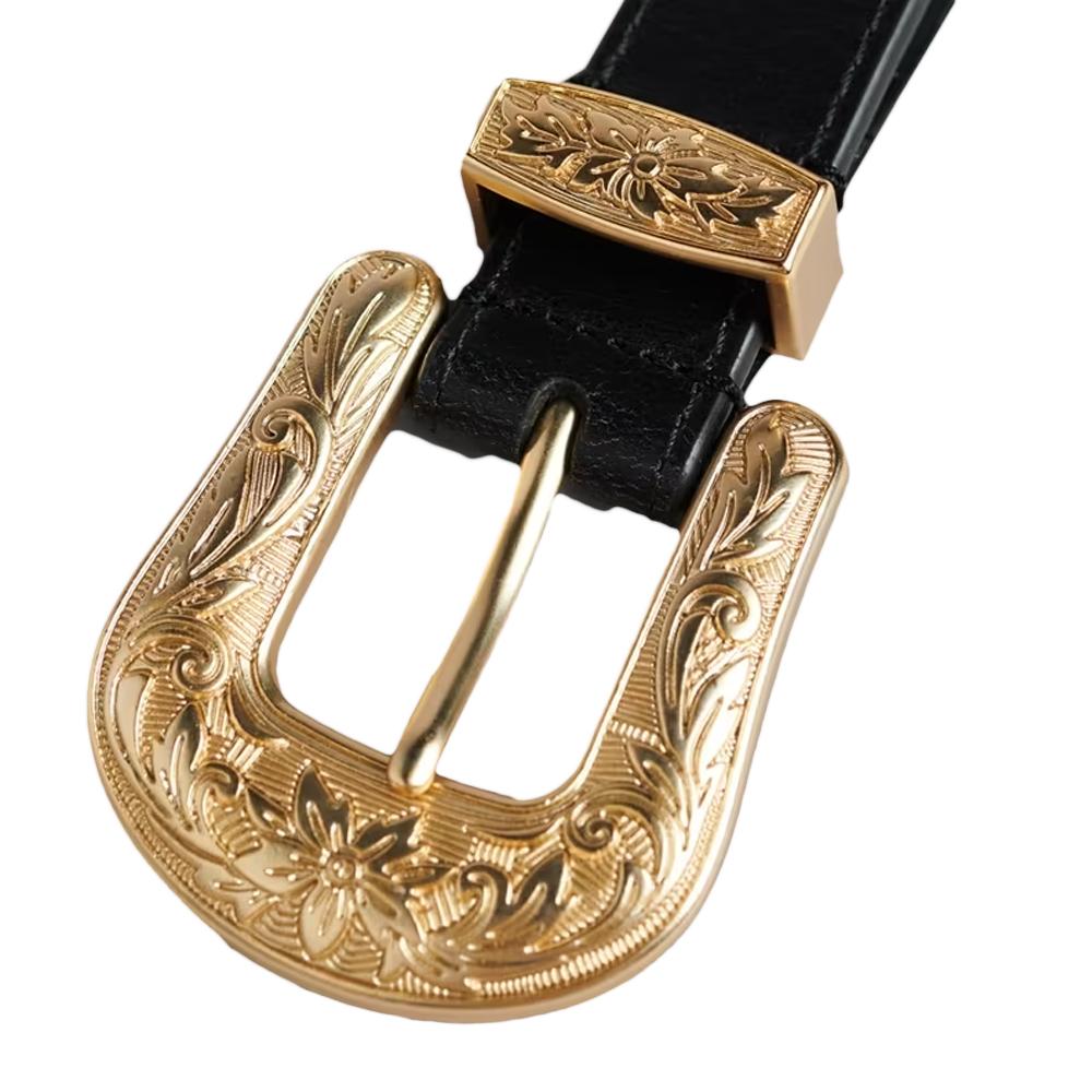 Superdry Ceinture Noire Femme Superdry Statement Belt