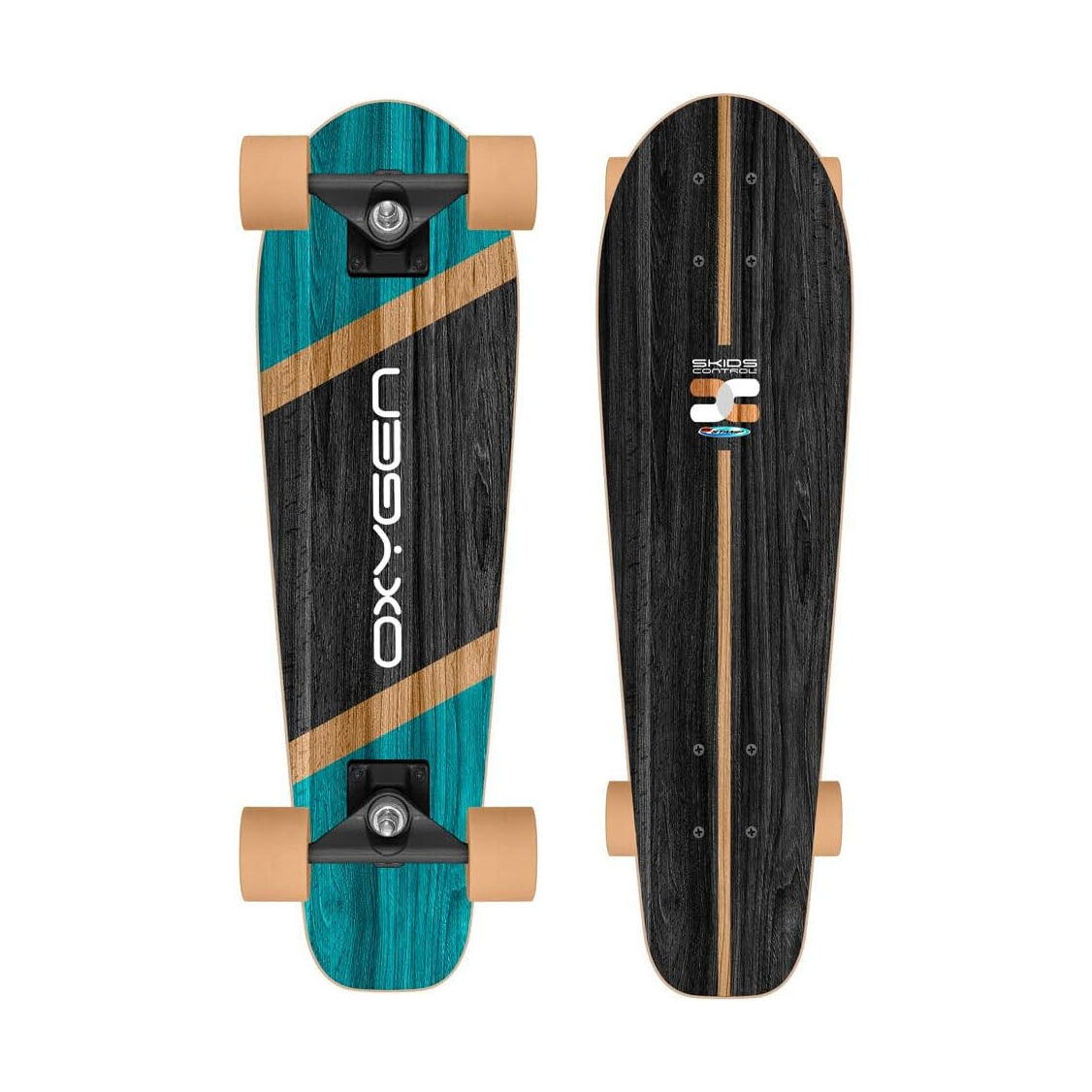 Skate Cruiser 27,5 x 8 polegadas com controle de derrapagem