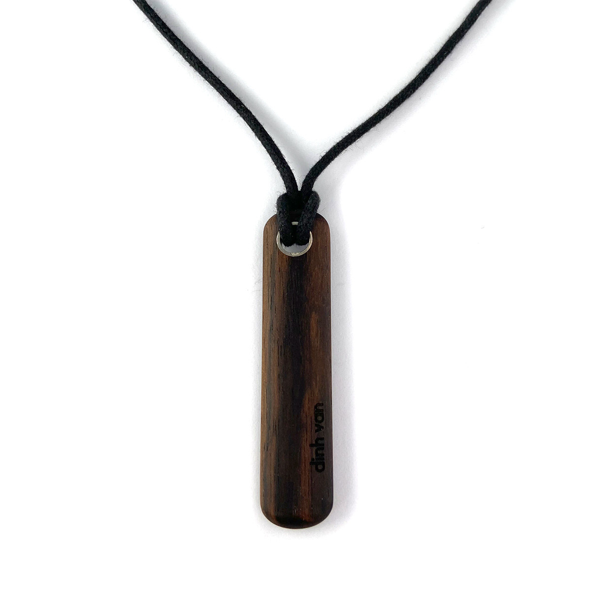 Pendentif d'occasion argent 925 et bois
