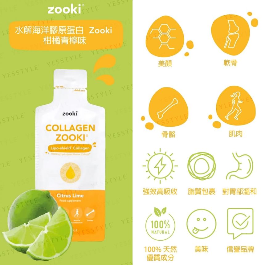 zooki - Citrus Lime Collagen Zooki 5000mg