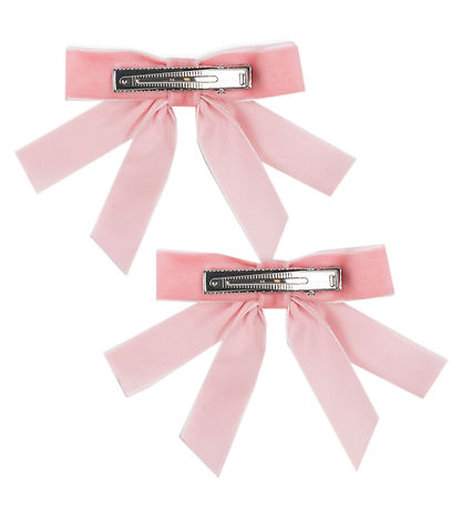 Konges Sløjd H?rsl?jfer - 2-pak - Velour - Peony Pink