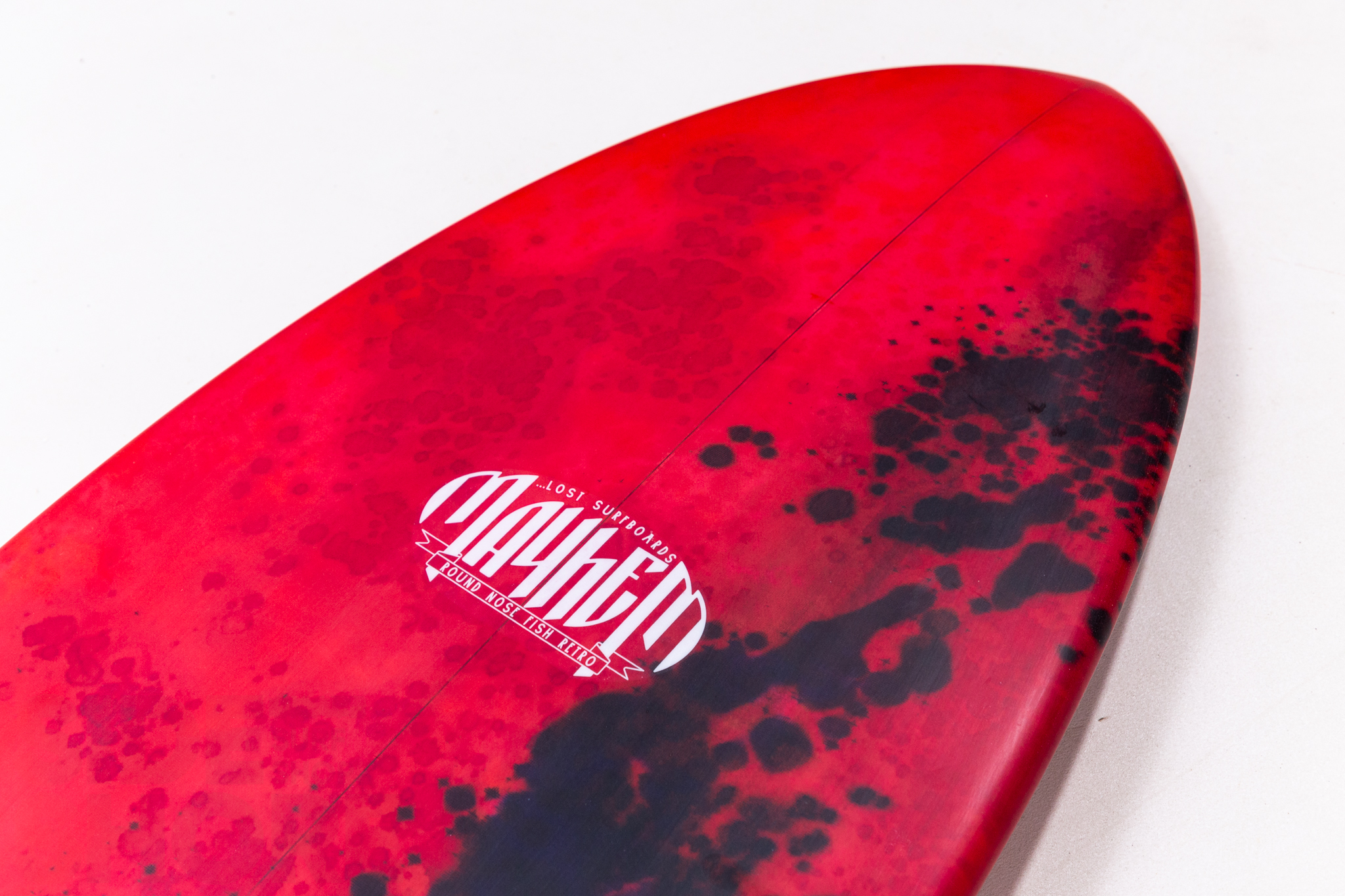 Lost Round Nose Fish Retro - Red Tint - 6'0 x 22