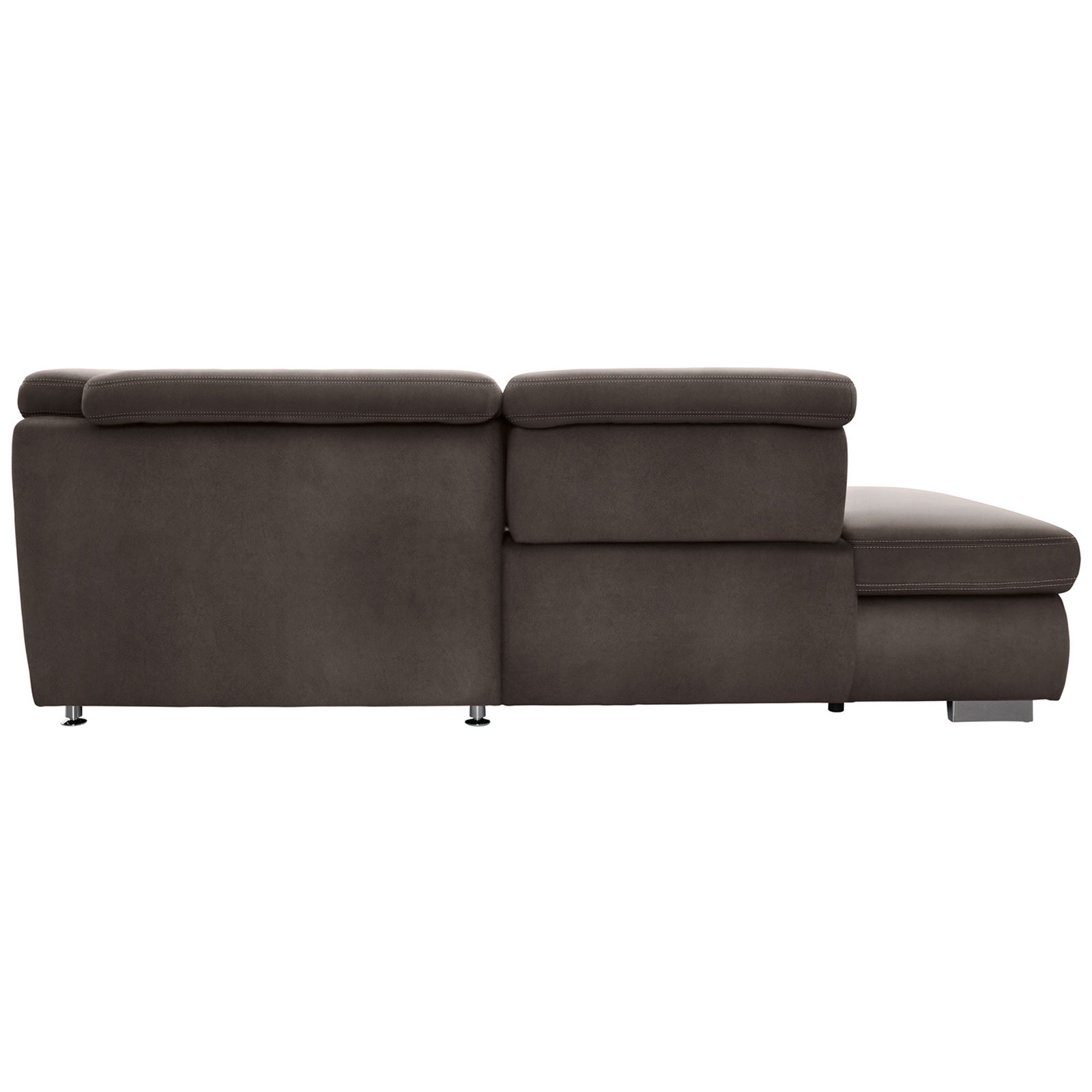 polsterpower Boxspring-Wohnlandschaft - Saddle anthrazit - Basismodell - Recamiere rechts