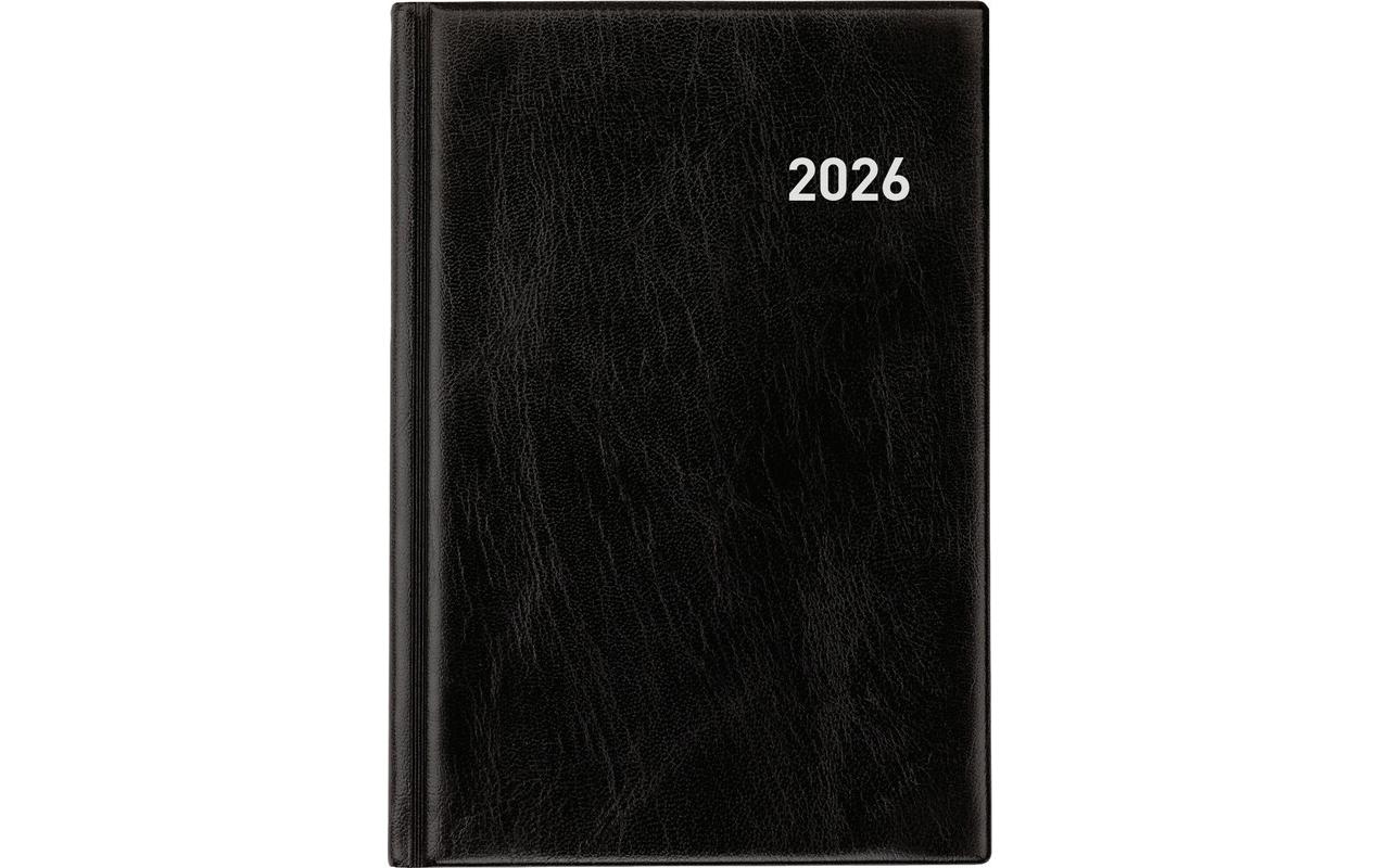 Geschäftsagenda Terminia Schwarz, 14.5 x 20.5 cmTaschenagenda 2026