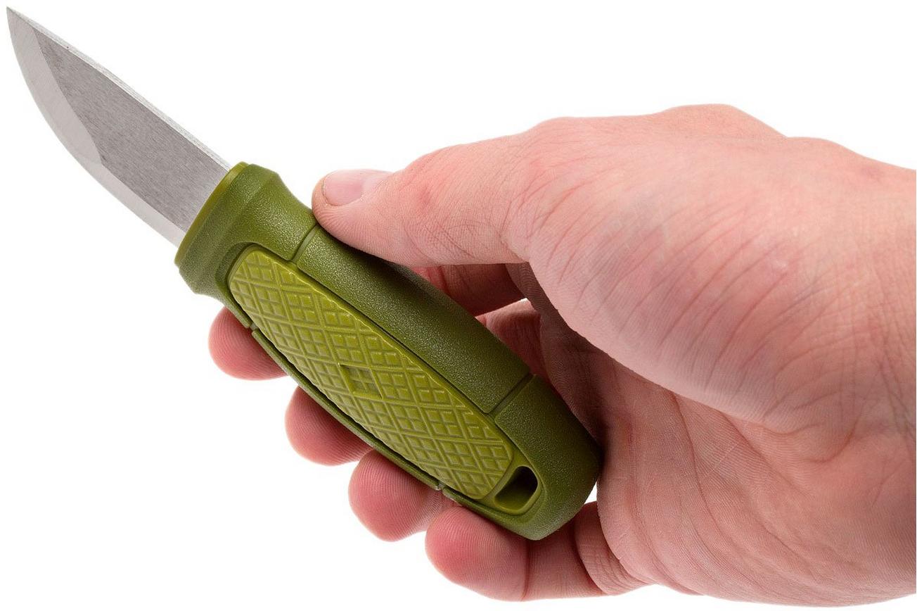 Mora Eldris Green 12633 nekmes met luxe schede en firesteel