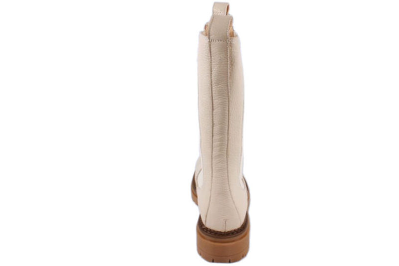 CASHOTT PICASSO LANG STØVLE I BEIGE SKIND