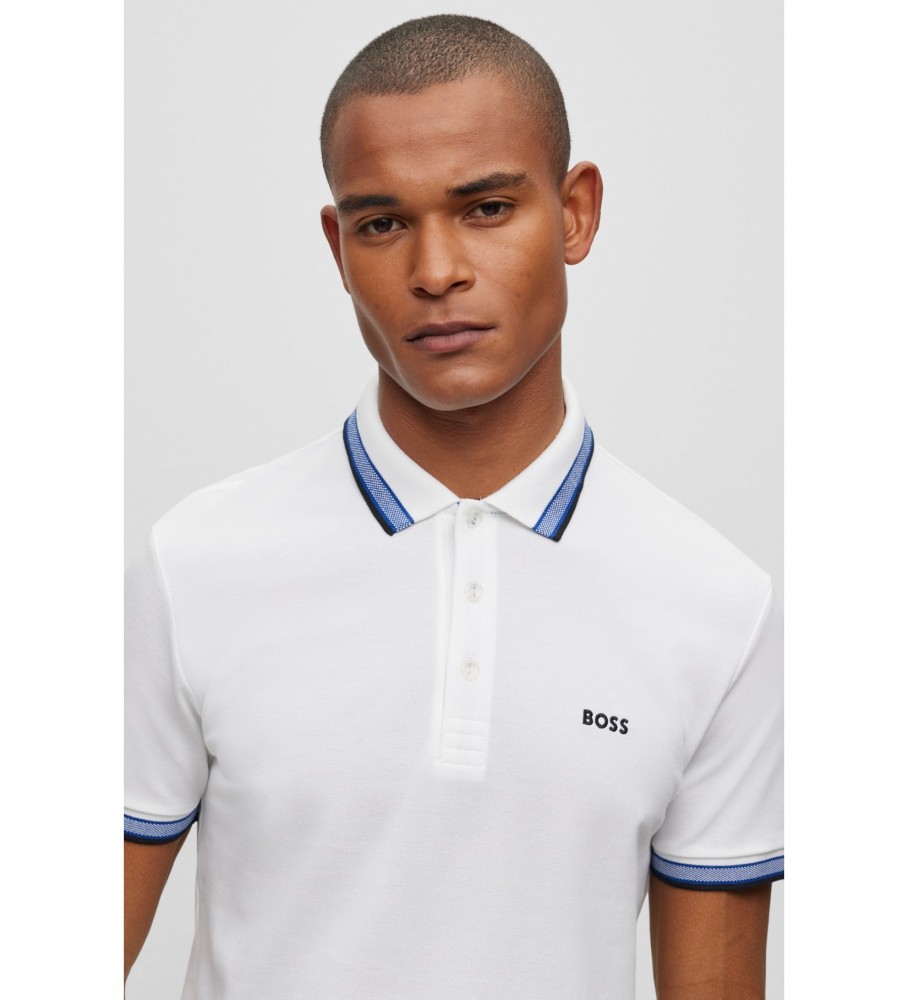 BOSS Polo Paddy branco