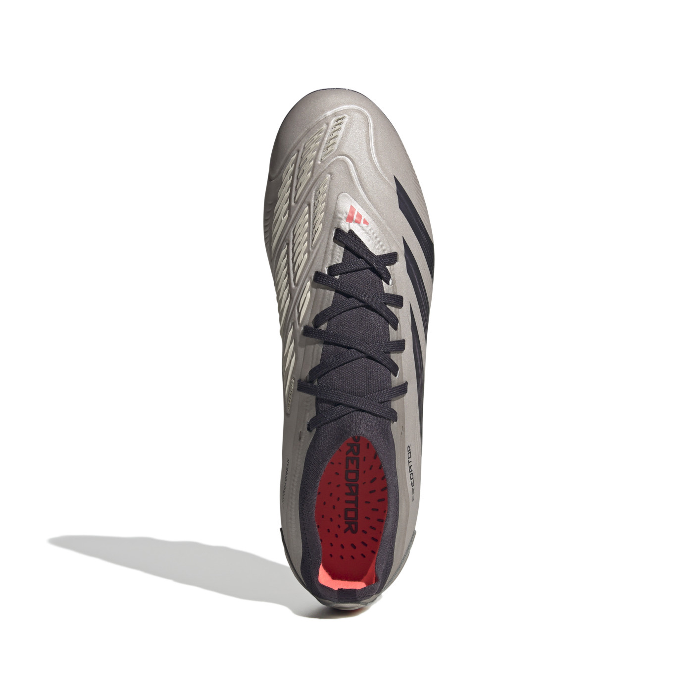 Adidas Predator Pro Gras / Kunstgras Voetbalschoenen (MG) Zilver Zwart Roze