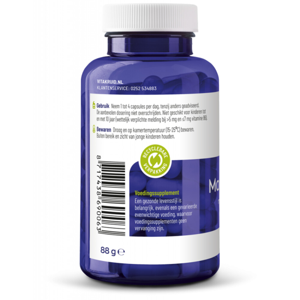 2x Vitakruid Magnesium Tauraat 90 vegacapsules