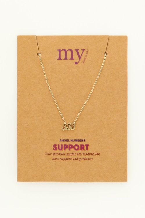 Angel number 333 ketting