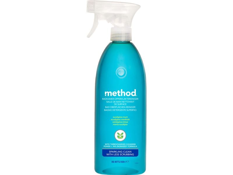 Method Badreiniger Spray 828 ml Badreiniger reinigt effektiv und schonend
