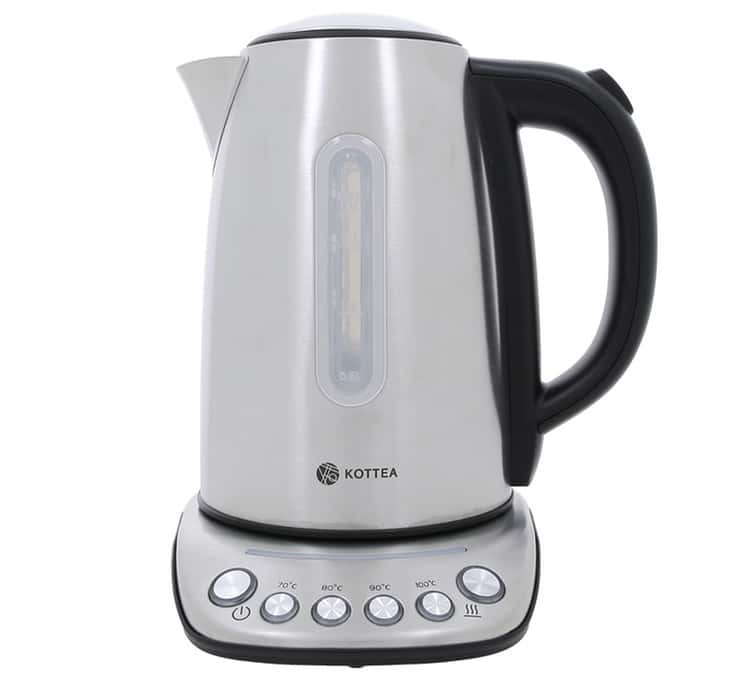 Bouilloire Kottea KT102 température réglable Inox 1.7L