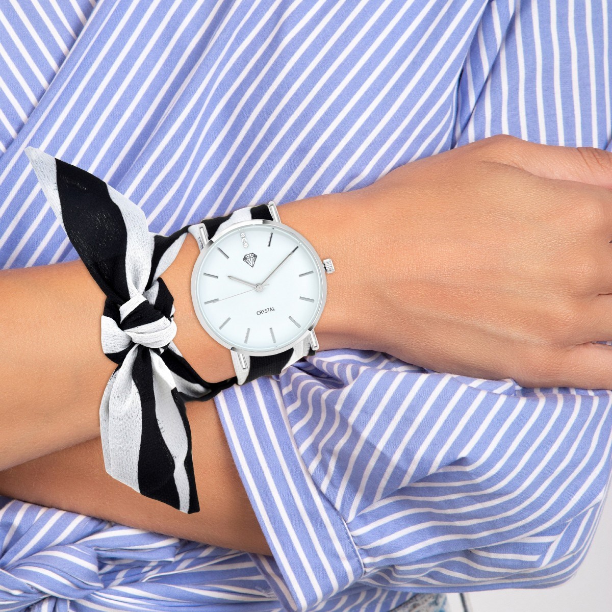 Montre foulard Elona SC Crystal
