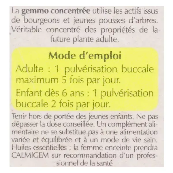 Herbalgem Complexe de Gemmothérapie Calmigem Anti-Stress Bio 15ml