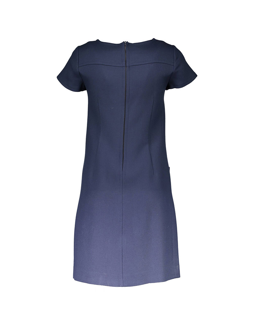 Short Blue Women's Dress