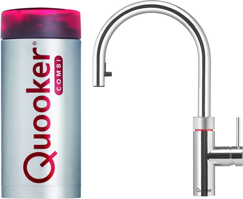 Quooker - Flex - Keukenkraan - Chroom - Met Combi Boiler+