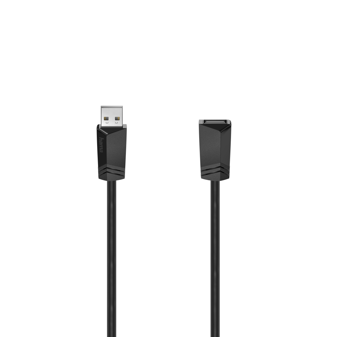 Hama 00200620 USB-kabel 3 m USB 2.0 USB A Zwart