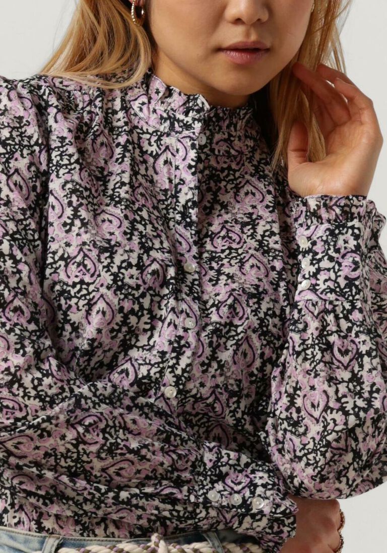 CIRCLE OF TRUST paarse circle of trust blouse charlie blouse